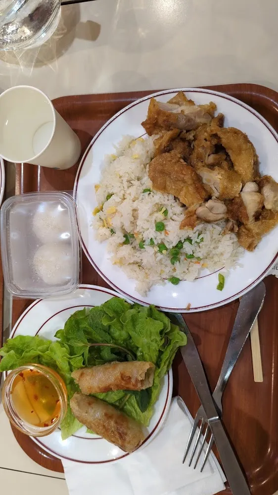 Riz Cantonais Poulet Croustillant